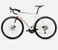 BICICLETA ESTRADA ORBEA ORCA M30 BRANCO/BURGUNDY 55