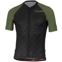 CAMISOLA CICLISMO ELTIN RESISTANCE PRETO/VERDE