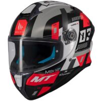 CAPACETE MOTO MT TARGO S SERGIO GARCIA (ECE 22.06) PRETO
