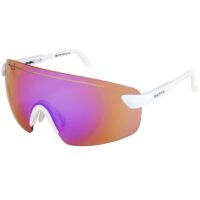 OCULOS ELTIN NEXUM BRANCO MATE LENTE LARANJA ESPELHADA
