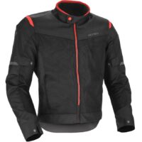 BLUSAO ACERBIS CE RAMSEY VENTED 2.0 PRETO/VERMELHO