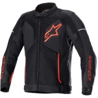 BLUSAO ALPINESTARS VIPER V3 AIR PRETO/VERMELHO