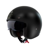 CAPACETE MOTO MT LE MANS 2 SV S SOLID (ECE22.06) PRETO MATE
