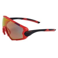 OCULOS BICICLETA ELTIN FULL OVERSIZE VERMELHO/PRETO