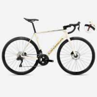 BICICLETA ESTRADA ORBEA ORCA M30I BRANCO/BURGUNDY 55
