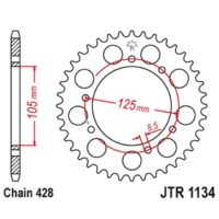CREMALHEIRA JTR1134-50D YA XT125