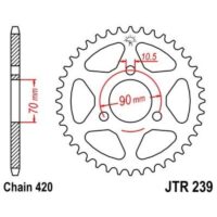 CREMALHEIRA JTR239-40D
