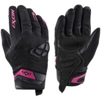 LUVAS MOTO IXON MIG 2 LADY PRETO/FUCHSIA