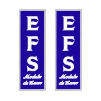 AUTOCOLANTES FORQUETA EFS AZUL STICKER EFS-011