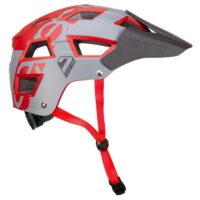 CAPACETE SEVENIDP M5 CINZA/VERMELHO L/XL