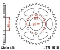 CREMALHEIRA JTR1010-37D BENELLI/KEEWAY 125