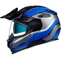 CAPACETE NEXX X.VILIJORD CONTINENTAL CINZA/AZUL MATE XL