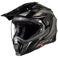 CAPACETE NEXX X.WRL ATIKA PRETO/CINZA M