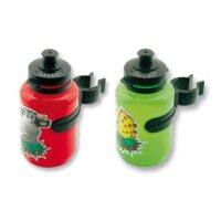 BIDON AGUA BICICLETA CRIANÇA CORES C/ SUPORTE VBIKE