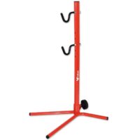 EXPOSITOR DE BICICLETA COM REGULAÇAO VERMELHO VBIKE