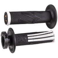 PUNHOS MOTO ODI EMIG PRO V2 LOCK-ON PRETO/BRANCO