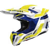 CAPACETE AIROH TWIST 3 DYNASTY AZUL/AMARELO