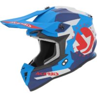CAPACETE ACERBIS LINEAR 22.06 AZUL/VERMELHO