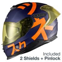 CAPACETE NEXX Y.100R NIPPON INDIGO BLUE