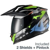 CAPACETE NEXX Y.TRAVL PRIMAL PRETO/NEON MATE