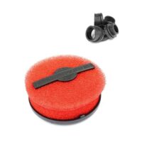 FILTRO AR ESPONJA C/ADAPTADORES 46-62MM VERMELHO MARCHALD
