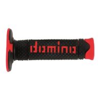 PUNHOS MOTO DOMINO DSH A26041C4240 PRETO/VERMELHO