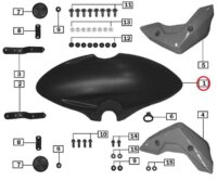 GUARDA LAMAS DIANTEIRO MACBOR XR3 63104-M954-020066