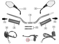 MANETE EMBRAIAGEM COMPLETA MACBOR XR3 72209-M954-0200