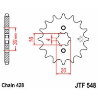 PINHAO JTF548-14 (YA 125)