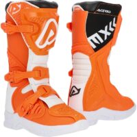 BOTAS ACERBIS X-TEAM JR JUNIOR LARANJA/BRANCO