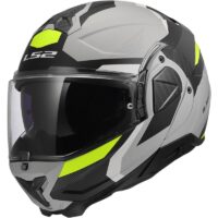 CAPACETE LS2 FF910 ADVANT II TRIPLE CINZA/AMARELO