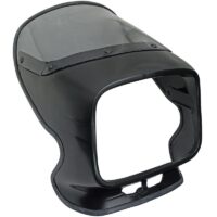 CARENAGEM DE FAROL HP 180-100 SPLS PRETO (XF21)
