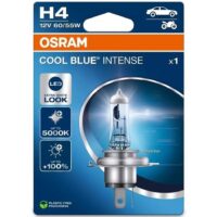 LAMPADA FAROL H4 12V/60/55W X1 OSRAM COOL BLUE INTENSE