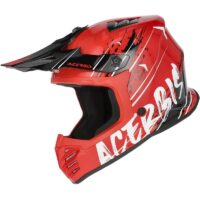 CAPACETE CRIANÇA ACERBIS PROFILE JUNIOR VERMELHO/PRETO