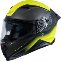 CAPACETE ORIGINE FORCE TECHNO AMARELO FLUO/PRETO MATE