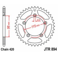CREMALHEIRA JTR894-50D