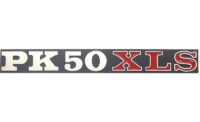 EMBLEMA/TARGETA TAMPA LATERAL VESPA PK50XLS