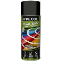 SPRAY TINTA P400 PRETO BRILH. RAL9005G PECFIX
