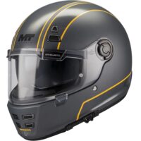 CAPACETE MOTO MT JARAMA SV WILD 22.06 C2 CINZA/DOURADO