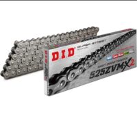 CORRENTE MOTO DID 530ZVM-X2 X-RING 86 ELOS PRETO