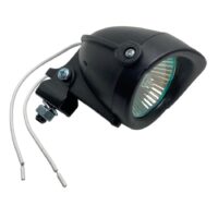 FAROL ATV PRETO C/SUP HALOGENIO GRANDE 12V 50W SJ