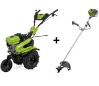 MOTOENXADA GASOLINA 7CV + ROÇADOR 43CC EKO VITO