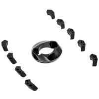 PASSADOR CABOS SIC SPB HS02-16 LOW STACK C/ BORRACHAS ORBEA