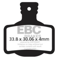 PASTILHAS TRAVAO BICICLETA MAGURA MT 2/4/6/8 EBC CFA619