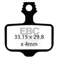 PASTILHAS TRAVAO BICICLETA AVID ELIXIR / SRAM LEVEL EBC CFA472