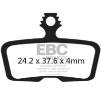 PASTILHAS TRAVAO BICICLETA AVID CODE/ELIXIR 11/12 EBC CFA616