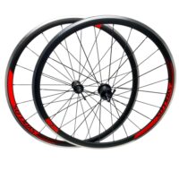 RODAS BICICLETA ESTRADA 700C SYNCROSS RR 2.0 PRETO/VERMELHO SH 11V