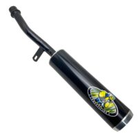 SILENCIOSO ESCAPE YAMAHA DT125R ALUMINIO THE COMPETITION PRETO