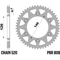 CREMALHEIRA PBR C45 808 50D