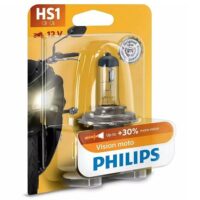 LAMPADA FAROL HALOGENIO 12V 35/35W PHILIPS HS1 VISION MOTO